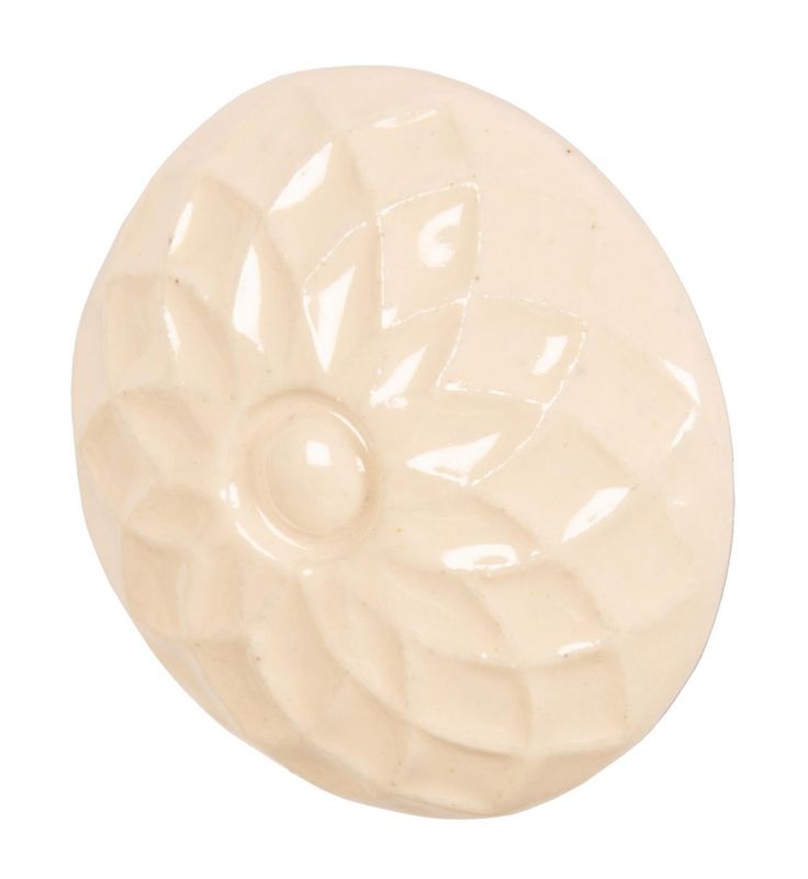 Knagg/håndtak keramikk antikk beige