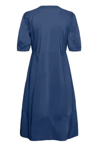 Hovedbilde CUANTOINETT SS PLACKET DRESS,  True Navy – ...