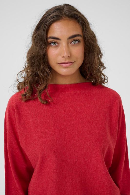 CUannemarie Batwing Jumper – Chili Pepper Melange