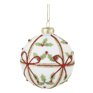 Hovedbilde Julekule med sl&oslash;yfe