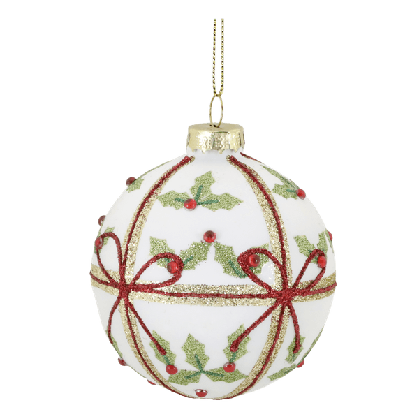 Julekule med sl&oslash;yfe