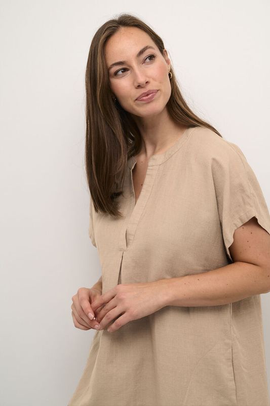 CUazemina Short Kaftan Dress – Nature 