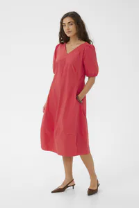 Hovedbilde CUantoinett SS Dress - Fiery Red 