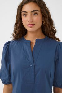 Hovedbilde CUANTOINETT SS PLACKET DRESS,  True Navy – ...