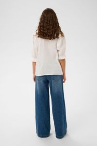 Hovedbilde CUtala Elina SS Blouse - Spring Gardenia - White