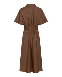 Hovedbilde Pia dress - brun skjortekjole