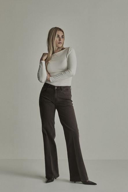 Hovedbilde Para mi Jeans - Eve / Wonder Comfort, Deep Brown ...