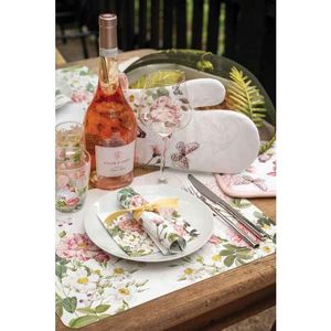 Hovedbilde Servietter Amelia hvit