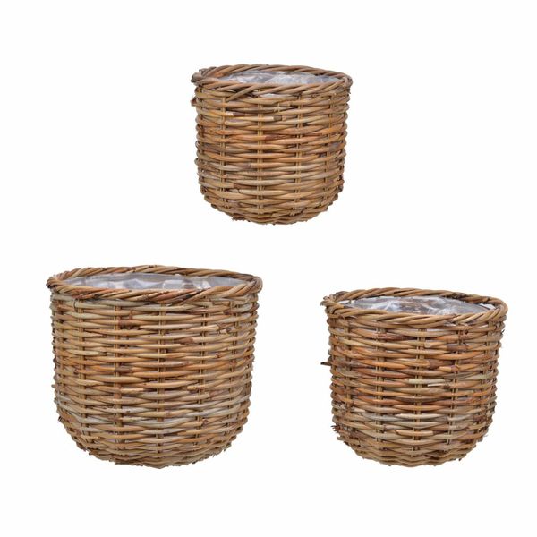 DERYA Basket Nature s/3 D15/19/25 H22/28/30