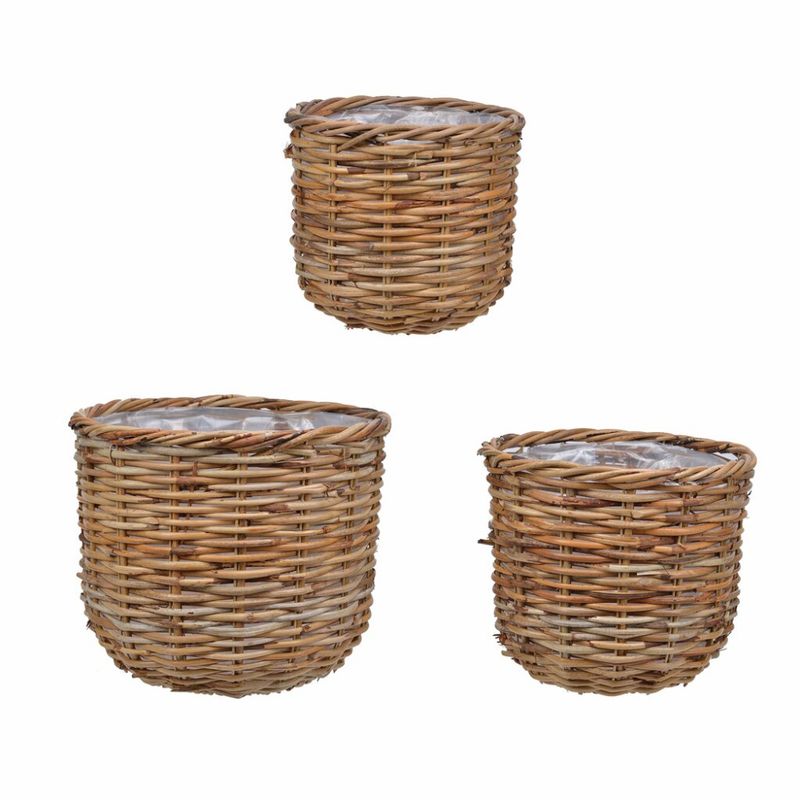 DERYA Basket Nature s/3 D15/19/25 H22/28/30