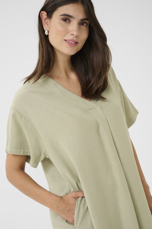 CUclarina Dress – Seagrass Green