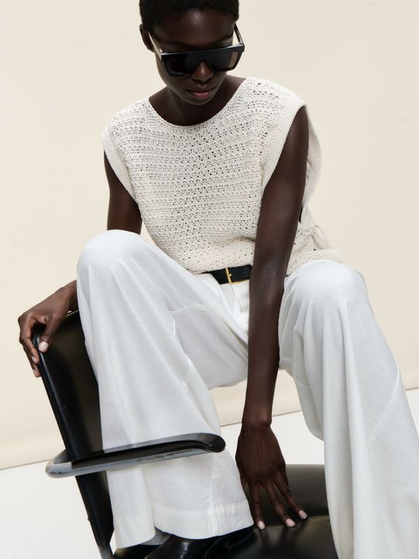 Open Cotton Vest