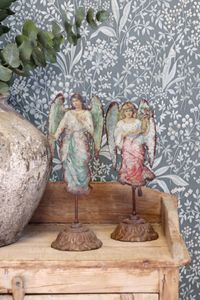 Hovedbilde Vintage Engel p&aring; fot