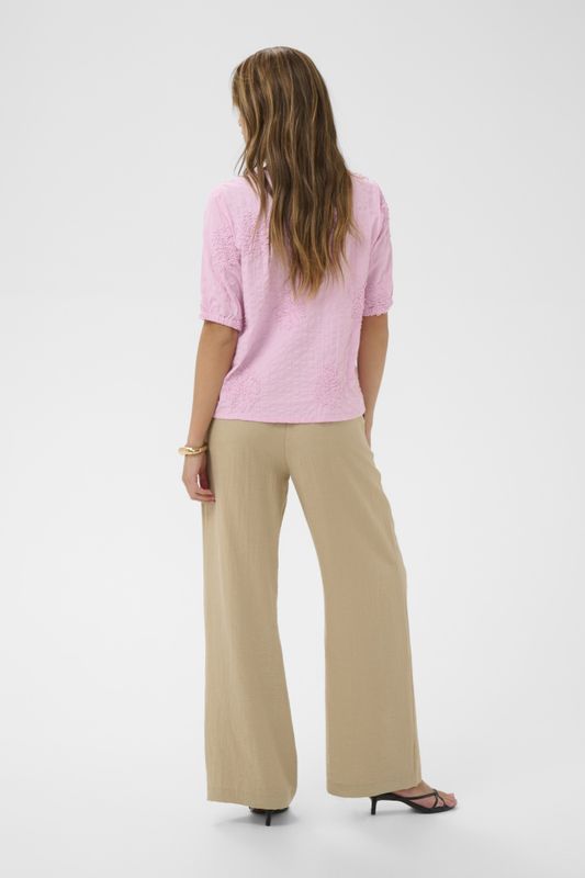 CUlelau Bluse – Pudderrosa
