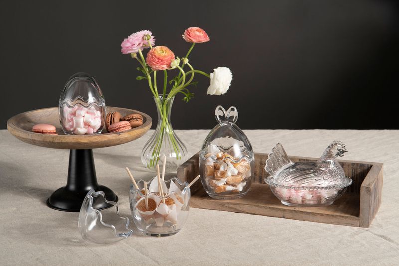 Bunny eggskål – glass