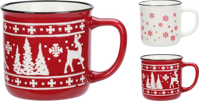 Krus jul rødt
