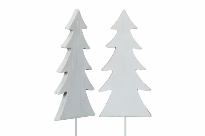 Hovedbilde Stick Gran – hvit stor